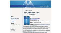 Desktop Screenshot of jounisakki.fi